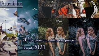 Top 20 Premium Cinematic Photoshop Camera Raw Presets Free download