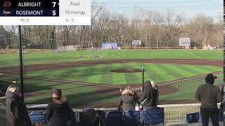 Rosemont Men's Baseball vs. Albright