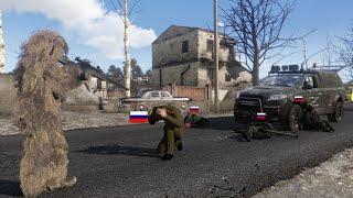 RUSSIAN GENERAL WAS TAKEN PRISONER by S.O.F. units after Sniper ambush - ARMA3 MILSIM Sniping