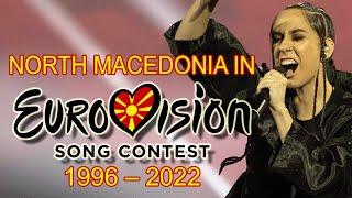 North Macedonia in Eurovision Song Contest (1996-2022)