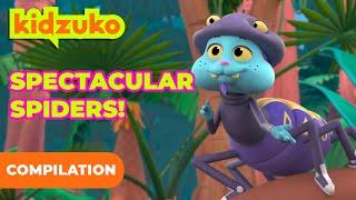 The Creature Cases - ️ SPECTACULAR Spiders! ️ | 20+ MINS Compilation |     @Kidzuko     ​