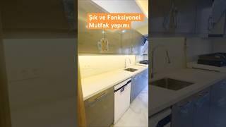 Mutfak Yenileme #akrilikkaplama #interiordesign #mutfakdekorasyonu #tadilatdekorasyon #keşfet