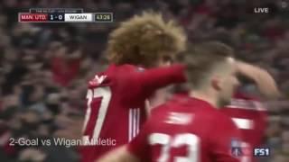 All Marouane Fellaini goals & assists 2016/2017