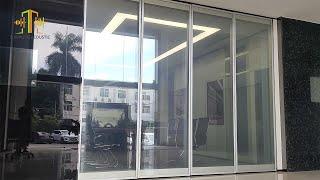 Sunwood Acoustic Semi Auto Double Glazed Operable Partition