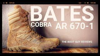 BATES COBRA 8" HOT WEATHER BOOT (E08670) [ The Boot Guy Reviews ]