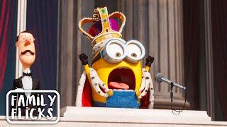 Minion Bob Becomes King | Minions (2015) | Family Flicks