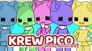 Krew Pico (Funny Moments) | (Rush and Lazy) | Krew