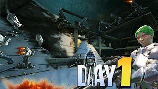 SOLO Claiming Clamens Rathole Day 1! | Ark PvP