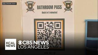 Huntington Beach high school replaces hall passes with QR codes for bathroom breaks