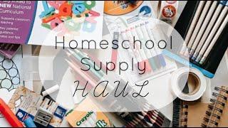 HOMESCHOOL SUPPLY HAUL!!