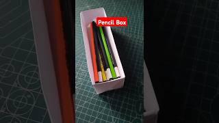 How to Make a Pencil Box with Origami! #youtubeshorts #shortsfeed #origami #diy