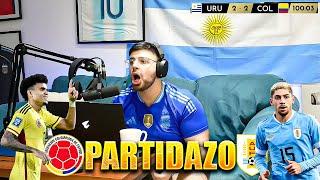 LA COBRA REACCIONA EN VIVO | COLOMBIA VS URUGUAY | 2-3