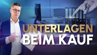 Immobilienkauf - Welche Unterlagen man benötigt