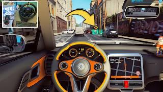 Day 9 - Taxi Life: A city driving simulator gameplay | Steering Wheel Gameplay