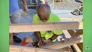 Lions Club of Kona bench project for Konawaena Elementary School