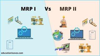 MRP I vs MRP II | Difference between Material Requirement Planning & Manufacturing Resource Planning