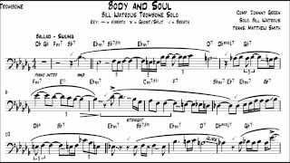 Body and Soul - Bill Watrous Transcription - Matt Smith Music