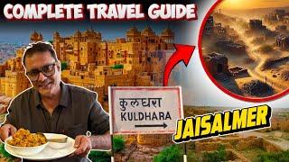 Jaisalmer Tourist Places | Jaisalmer Tour | Kuldhara Village, Sand Dunes, Jaisalmer Fort & More!!