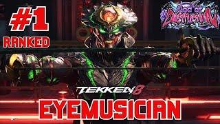 Tekken 8 Number 1 Yoshimitsu Player (EyeMusician) | Tekken 8 High Level Gameplay