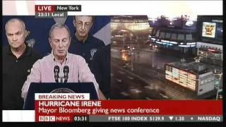 Bloomberg: Go Inside & Stay Inside. Time to evacuation is over