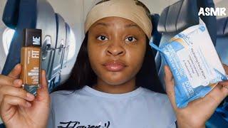 ASMR | Sassy Lady On Plane Does Your Makeup Role Play! ️