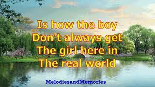 Here In The Real World by Alan Jackson - 1990 (with lyrics)