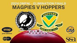 2024 2nd Semi Final - Magpies v Hoppers