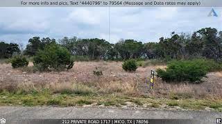 Priced at $149,900 - 212 Private Road 1717, Mico, TX 78056