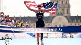 USA's Grace Norman vanquishes British rivals to regain Para triathlon gold medal | NBC Sports