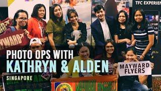 Photo ops with Kathryn Bernardo and Alden Richards in Singapore #hellolovegoodbye