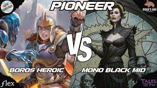 Boros Heroic VS Mono Black Mid [MTG Pioneer]