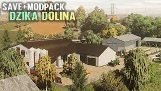 Download Save & Modpack Dzika Dolina| Zadbane Polskie Gospodarstwo| Klimacik| FS22