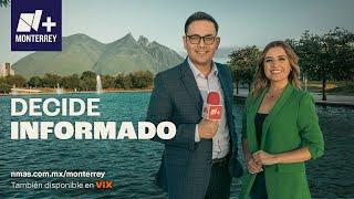 Las Noticias Nmás Monterrey con José Luis García y Zyntia Vanegas Lunes 14 de Octubre 2024