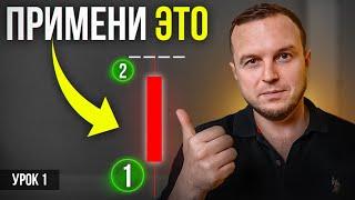 Как Прочитать ЛЮБЫЕ СВЕЧИ за 10 минут. Обучение трейдингу: Урок 1: ЯПОНСКАЯ СВЕЧА