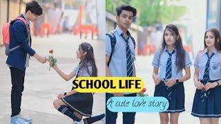 School life  A cute love story #schoollife #school  @mr_yashu09_85