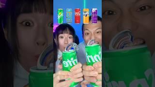 Jelly Soda Drink Challenge ASMR  #asmr #mukbang