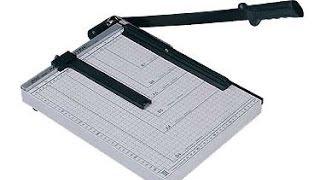 Paper Cutter unbox and review