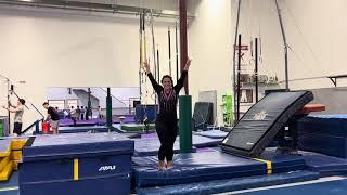 Seattle Seals Xcel Silver - JudyY Vault (Dec. 10, 2023) #virtualstarsgymnastics