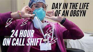 VLOG: Day in the Life of an OBGYN | 24hr Call Shift!