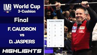 Final - 프레드릭 쿠드롱 Frederic CAUDRON vs 딕 야스퍼스 Dick JASPERS. H/L