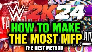 *BEST MFP METHOD* HOW TO MAKE MY FACTION POINTS IN WWE2K24 MyFACTION | Part 3