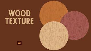 How to create wood texture - adobe illustrator tutorial