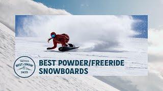 The Best Powder/Freeride Snowboards of 2024-2025 | Best in Snow Gear Guide | Tactics