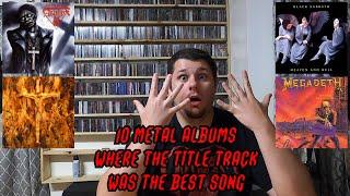 Response: 10 Albums Where the Title Track Was the Best Song (Mercyless Metal)