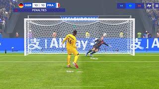 FC Mobile 24 UEFA EURO Final Match Penalty Shootout France Vs Germany #fcmobile24