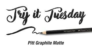 Try It Tuesday | How to Use Pitt Graphite Matte Pencils | Faber-Castell