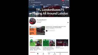 TfL London buses 75 salute