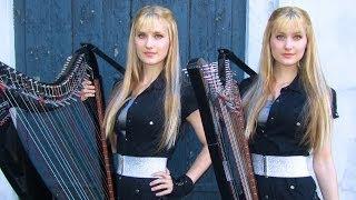 HOUSE OF THE RISING SUN (Harp Twins) ELECTRIC HARP ROCK