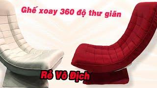 Ghế xoay 360 độ thư giãn hình mặt trăng giá rẻ nhất Shopee, Lazada, Tiki, Sendo