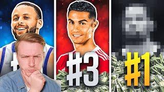 Top 15 Highest Paid Athletes In All Of Sports! | British Guys Reaction